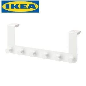 Вешалка ЭНУДДЭН ИКЕА (ENUDDEN IKEA), 35x13 см, вешалка на дверь, белая