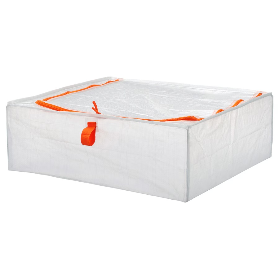 Контейнер для одежды/постельного белья IKEA PARKLA, 55x49x19 см