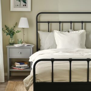 Пододеяльник и 2 наволочки IKEA LUKTVICKER, белый, 200x200/50x60 см